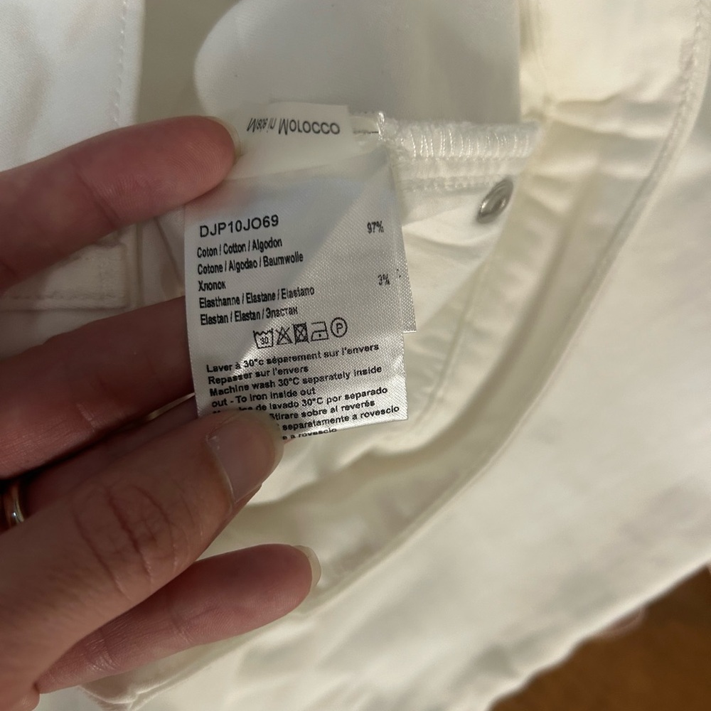 Women’s White Gerard Darel Jeans, Size 42 - Picture 8 of 9